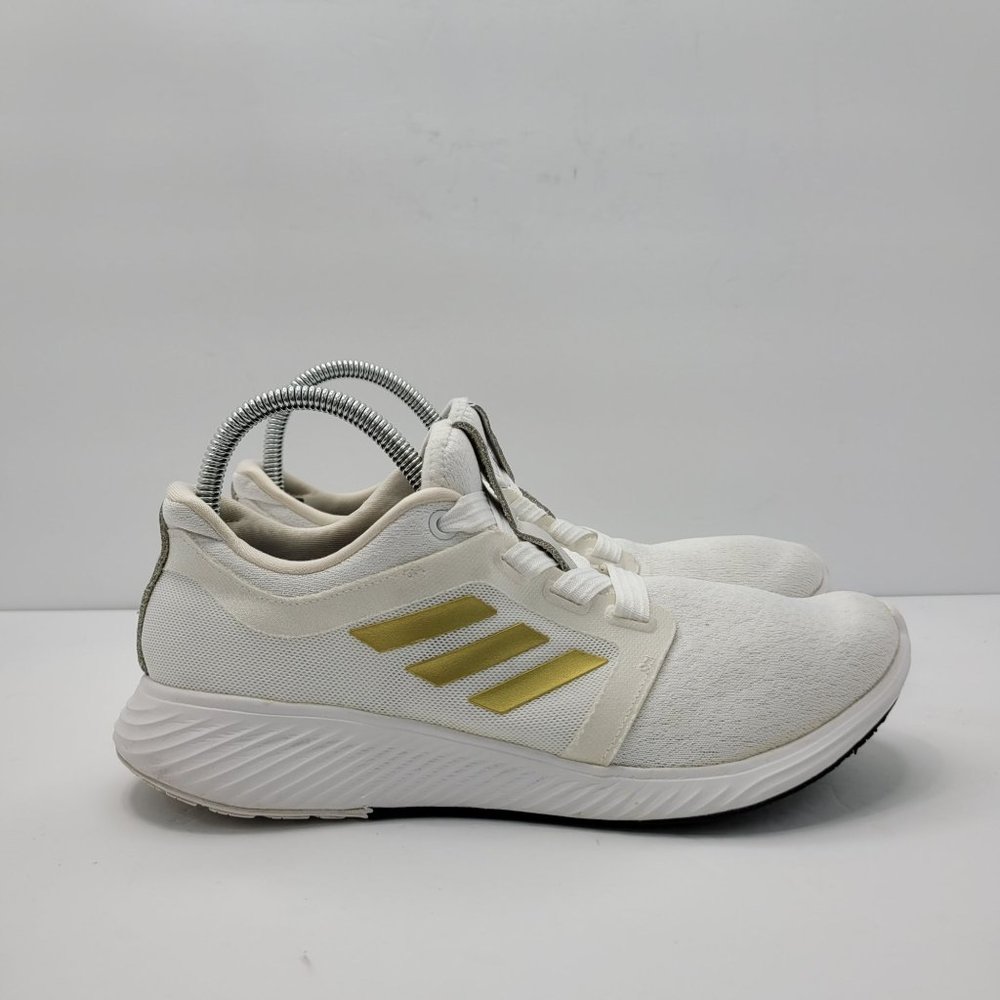 Adidas Edge Lux Bounce White Gold Women's Running Shoes EG1290 US Size 10